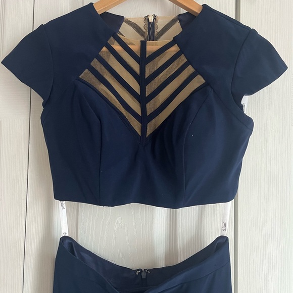 Two Piece Prom Dress - Picture 7 of 8